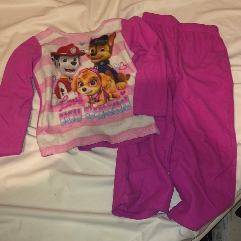 Girls pjs paw patrol